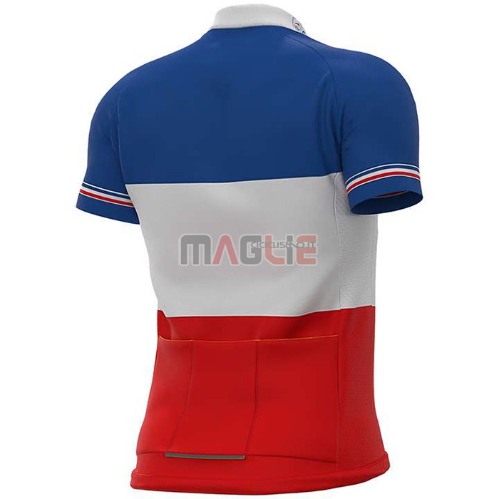 Maglia Groupama-FDJ Manica Corta 2020 Campione Francia